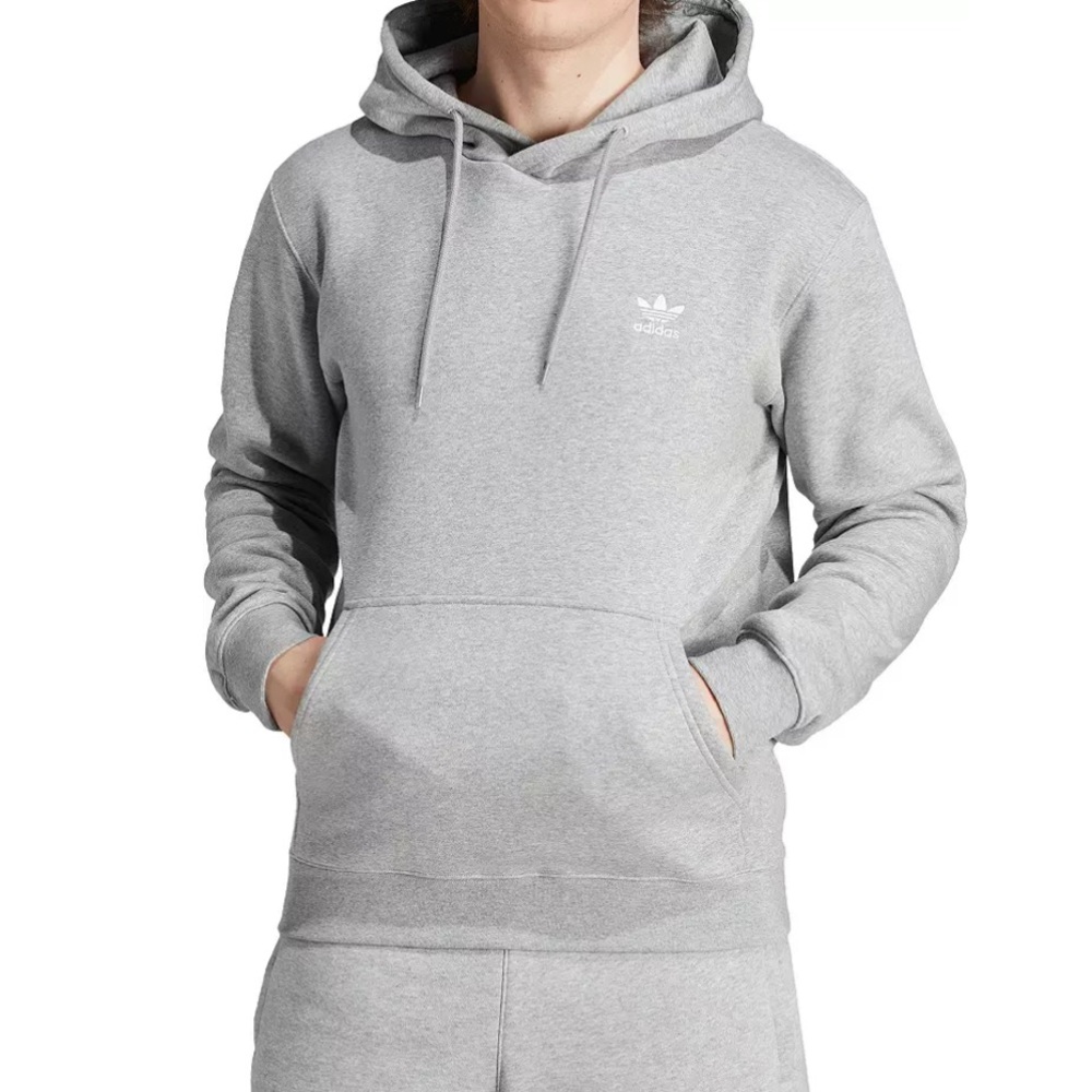 Adidas Gray Sweatshirt Classic Trefoil Pullover